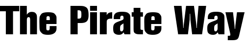 Font : Olympia-ExtraBoldCond Custom Text : The Pirate Way Test your own text here Click to download or to view this font on a tshirt that can be custom printed in Bali