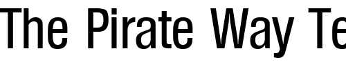 Font : Olympia-MediumCond Custom Text : The Pirate Way Test your own text here Click to download or to view this font on a tshirt that can be custom printed in Bali