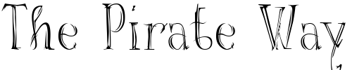 Font : Omatic Custom Text : The Pirate Way Test your own text here Click to download or to view this font on a tshirt that can be custom printed in Bali