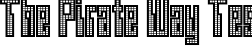 Font : Omegamax Custom Text : The Pirate Way Test your own text here Click to download or to view this font on a tshirt that can be custom printed in Bali