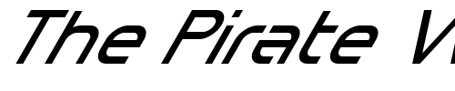 Font : Omicron-Zeta-Slant Custom Text : The Pirate Way Test your own text here Click to download or to view this font on a tshirt that can be custom printed in Bali