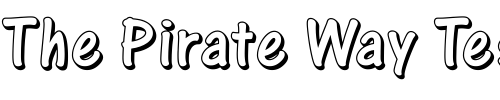 Font : One-Stroke-Script-Shaded-LET-Plain-1 Custom Text : The Pirate Way Test your own text here Click to download or to view this font on a tshirt that can be custom printed in Bali
