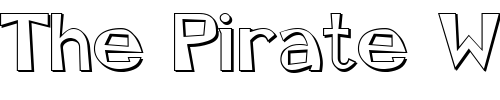Font : OnedinOutline Custom Text : The Pirate Way Test your own text here Click to download or to view this font on a tshirt that can be custom printed in Bali