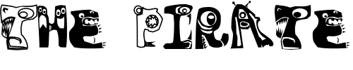 Font : Oogie-Boogies Custom Text : The Pirate Way Test your own text here Click to download or to view this font on a tshirt that can be custom printed in Bali