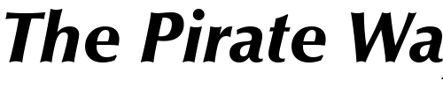 Font : Optima-LT-Black-Italic Custom Text : The Pirate Way Test your own text here Click to download or to view this font on a tshirt that can be custom printed in Bali