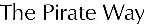 Font : Opus-Regular Custom Text : The Pirate Way Test your own text here Click to download or to view this font on a tshirt that can be custom printed in Bali