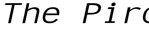 Font : OratorExtended-Oblique Custom Text : The Pirate Way Test your own text here Click to download or to view this font on a tshirt that can be custom printed in Bali