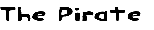 Font : Ozymandias-Expanded Custom Text : The Pirate Way Test your own text here Click to download or to view this font on a tshirt that can be custom printed in Bali