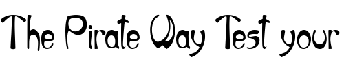 Font : P22-Art-Nouveau-Cafe Custom Text : The Pirate Way Test your own text here Click to download or to view this font on a tshirt that can be custom printed in Bali