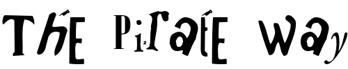 Font : P22-Dada-UltraDemiBoldMediumObliqueCondensed Custom Text : The Pirate Way Test your own text here Click to download or to view this font on a tshirt that can be custom printed in Bali