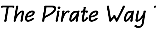 Font : P22-Eaglefeather-BoldItalic Custom Text : The Pirate Way Test your own text here Click to download or to view this font on a tshirt that can be custom printed in Bali