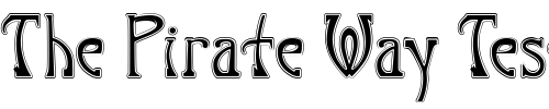 Font : P22-Salon-Full Custom Text : The Pirate Way Test your own text here Click to download or to view this font on a tshirt that can be custom printed in Bali