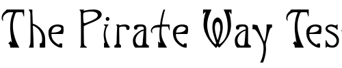 Font : P22-Salon-Inner Custom Text : The Pirate Way Test your own text here Click to download or to view this font on a tshirt that can be custom printed in Bali