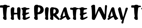 Font : P22-Shibumi Custom Text : The Pirate Way Test your own text here Click to download or to view this font on a tshirt that can be custom printed in Bali