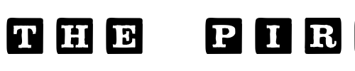 Font : P22-ToyBox-BlocksSolid Custom Text : The Pirate Way Test your own text here Click to download or to view this font on a tshirt that can be custom printed in Bali