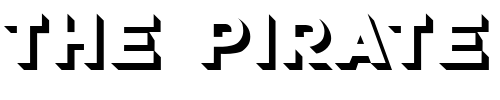 Font : P22Bayer-Shadow Custom Text : The Pirate Way Test your own text here Click to download or to view this font on a tshirt that can be custom printed in Bali