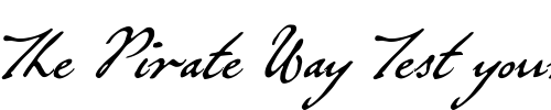 Font : P22Grosvenor Custom Text : The Pirate Way Test your own text here Click to download or to view this font on a tshirt that can be custom printed in Bali
