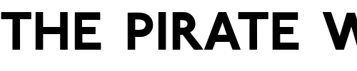 Font : P22JohnstonUnderground-Bold Custom Text : The Pirate Way Test your own text here Click to download or to view this font on a tshirt that can be custom printed in Bali