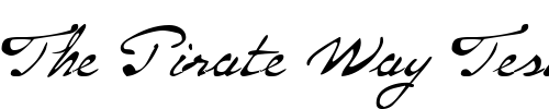 Font : P22Monet Custom Text : The Pirate Way Test your own text here Click to download or to view this font on a tshirt that can be custom printed in Bali