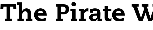 Font : PMN-Caecilia-85-Heavy-Oldstyle-Figures Custom Text : The Pirate Way Test your own text here Click to download or to view this font on a tshirt that can be custom printed in Bali