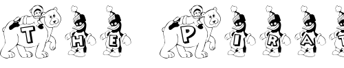 Font : POLARFRI_KG Custom Text : The Pirate Way Test your own text here Click to download or to view this font on a tshirt that can be custom printed in Bali