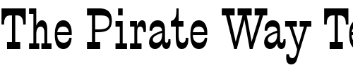 Font : PT Custom Text : The Pirate Way Test your own text here Click to download or to view this font on a tshirt that can be custom printed in Bali