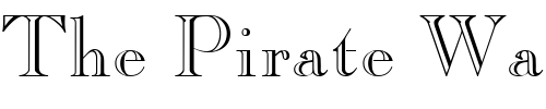 Font : PT-Cornerstone Custom Text : The Pirate Way Test your own text here Click to download or to view this font on a tshirt that can be custom printed in Bali