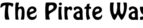 Font : PT-Freeloader Custom Text : The Pirate Way Test your own text here Click to download or to view this font on a tshirt that can be custom printed in Bali