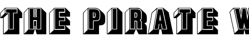 Font : PT-High-Jack Custom Text : The Pirate Way Test your own text here Click to download or to view this font on a tshirt that can be custom printed in Bali