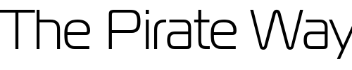 Font : PT-Magistral-Cyrillic Custom Text : The Pirate Way Test your own text here Click to download or to view this font on a tshirt that can be custom printed in Bali
