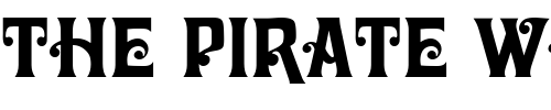 Font : PT-Partridge Custom Text : The Pirate Way Test your own text here Click to download or to view this font on a tshirt that can be custom printed in Bali