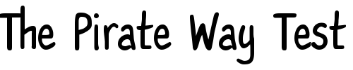 Font : PT-Script-Eclipse Custom Text : The Pirate Way Test your own text here Click to download or to view this font on a tshirt that can be custom printed in Bali