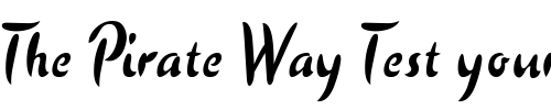Font : Paella Custom Text : The Pirate Way Test your own text here Click to download or to view this font on a tshirt that can be custom printed in Bali