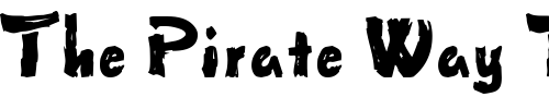 Font : Paint-Normal Custom Text : The Pirate Way Test your own text here Click to download or to view this font on a tshirt that can be custom printed in Bali