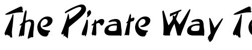 Font : Paintbrush-Italic Custom Text : The Pirate Way Test your own text here Click to download or to view this font on a tshirt that can be custom printed in Bali