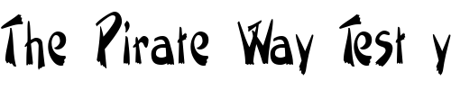 Font : PainterNarrow-Regular Custom Text : The Pirate Way Test your own text here Click to download or to view this font on a tshirt that can be custom printed in Bali