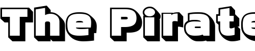 Font : Pakenham-Boss Custom Text : The Pirate Way Test your own text here Click to download or to view this font on a tshirt that can be custom printed in Bali