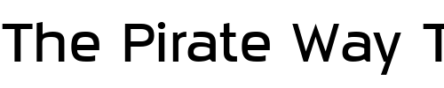 Font : Pakenham-Xp-Bk Custom Text : The Pirate Way Test your own text here Click to download or to view this font on a tshirt that can be custom printed in Bali