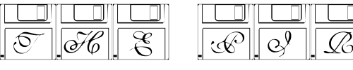 Font : Pf_diskette Custom Text : The Pirate Way Test your own text here Click to download or to view this font on a tshirt that can be custom printed in Bali
