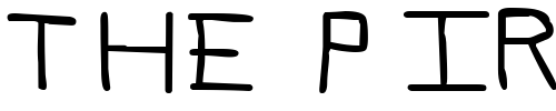 Font : Pf_veryverybadfont7 Custom Text : The Pirate Way Test your own text here Click to download or to view this font on a tshirt that can be custom printed in Bali