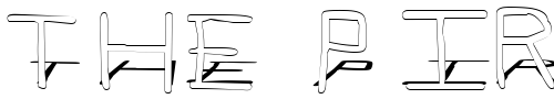 Font : Pf_veryverybadfont7-Shadow Custom Text : The Pirate Way Test your own text here Click to download or to view this font on a tshirt that can be custom printed in Bali