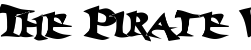 Font : PhantomSCapsSSK-Bold Custom Text : The Pirate Way Test your own text here Click to download or to view this font on a tshirt that can be custom printed in Bali