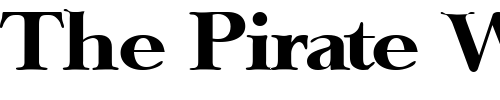 Font : PhillipBecker-ExtraBold Custom Text : The Pirate Way Test your own text here Click to download or to view this font on a tshirt that can be custom printed in Bali