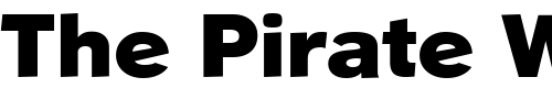 Font : Phinster-Heavy Custom Text : The Pirate Way Test your own text here Click to download or to view this font on a tshirt that can be custom printed in Bali