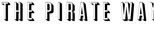 Font : Phoenix-Wide-Normal Custom Text : The Pirate Way Test your own text here Click to download or to view this font on a tshirt that can be custom printed in Bali
