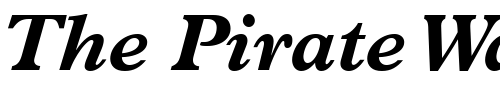 Font : Plantin-Black-Bold-Italic Custom Text : The Pirate Way Test your own text here Click to download or to view this font on a tshirt that can be custom printed in Bali