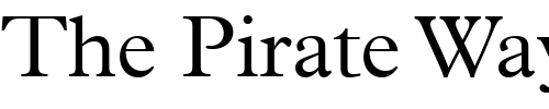 Font : Plantin-Light-Light Custom Text : The Pirate Way Test your own text here Click to download or to view this font on a tshirt that can be custom printed in Bali
