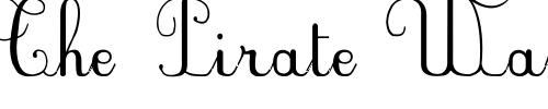 Font : PlumBAE Custom Text : The Pirate Way Test your own text here Click to download or to view this font on a tshirt that can be custom printed in Bali
