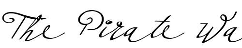 Font : PlumeroScript Custom Text : The Pirate Way Test your own text here Click to download or to view this font on a tshirt that can be custom printed in Bali