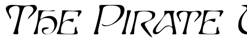 Font : PlumosaSCapsSSK-Italic Custom Text : The Pirate Way Test your own text here Click to download or to view this font on a tshirt that can be custom printed in Bali